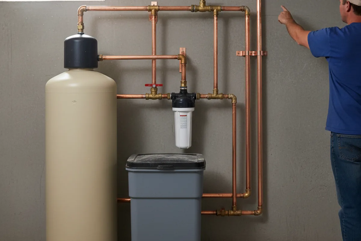 Whole-house water treatment system installed in Bellbrook